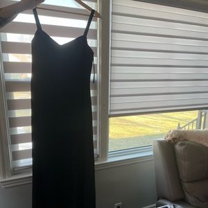 Long Black Gown with Bolero jacket